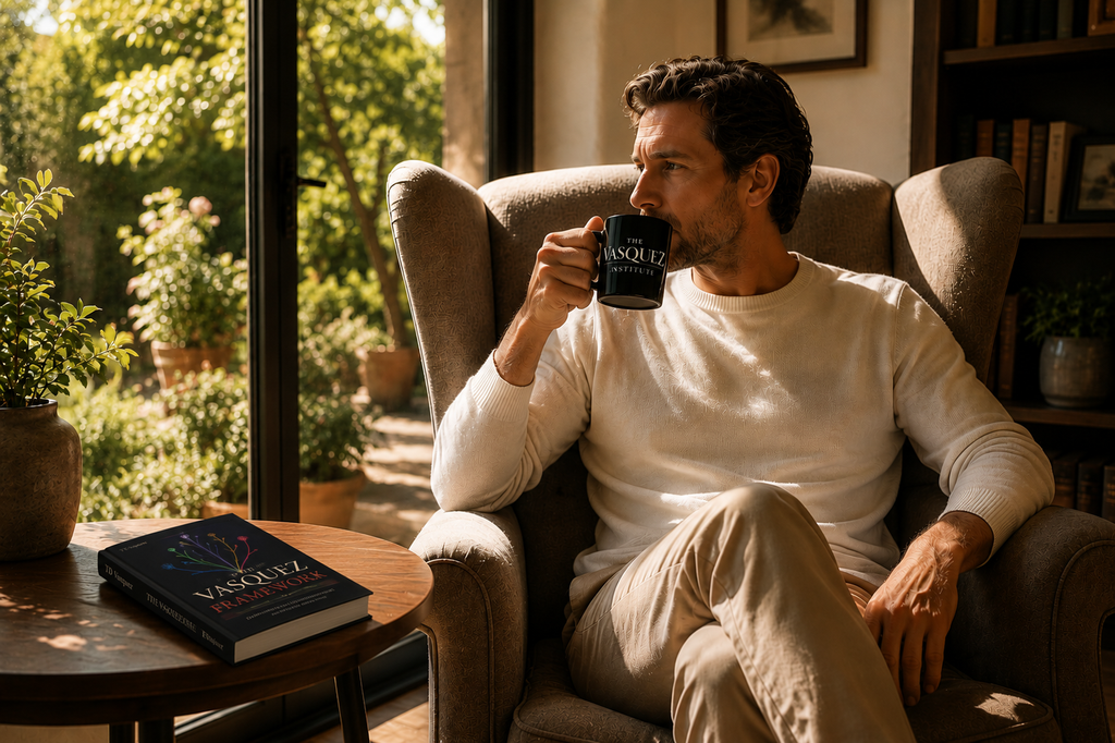 The Vasquez Institut - Black Glossy Mug