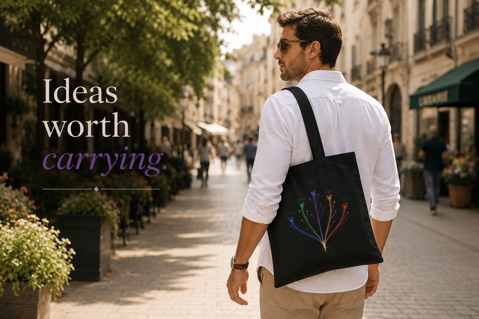 The Vasquez Framework - Large organic tote bag